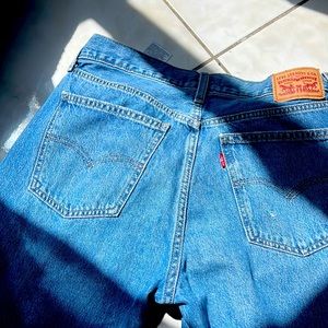Levi’s low pro straight jeans